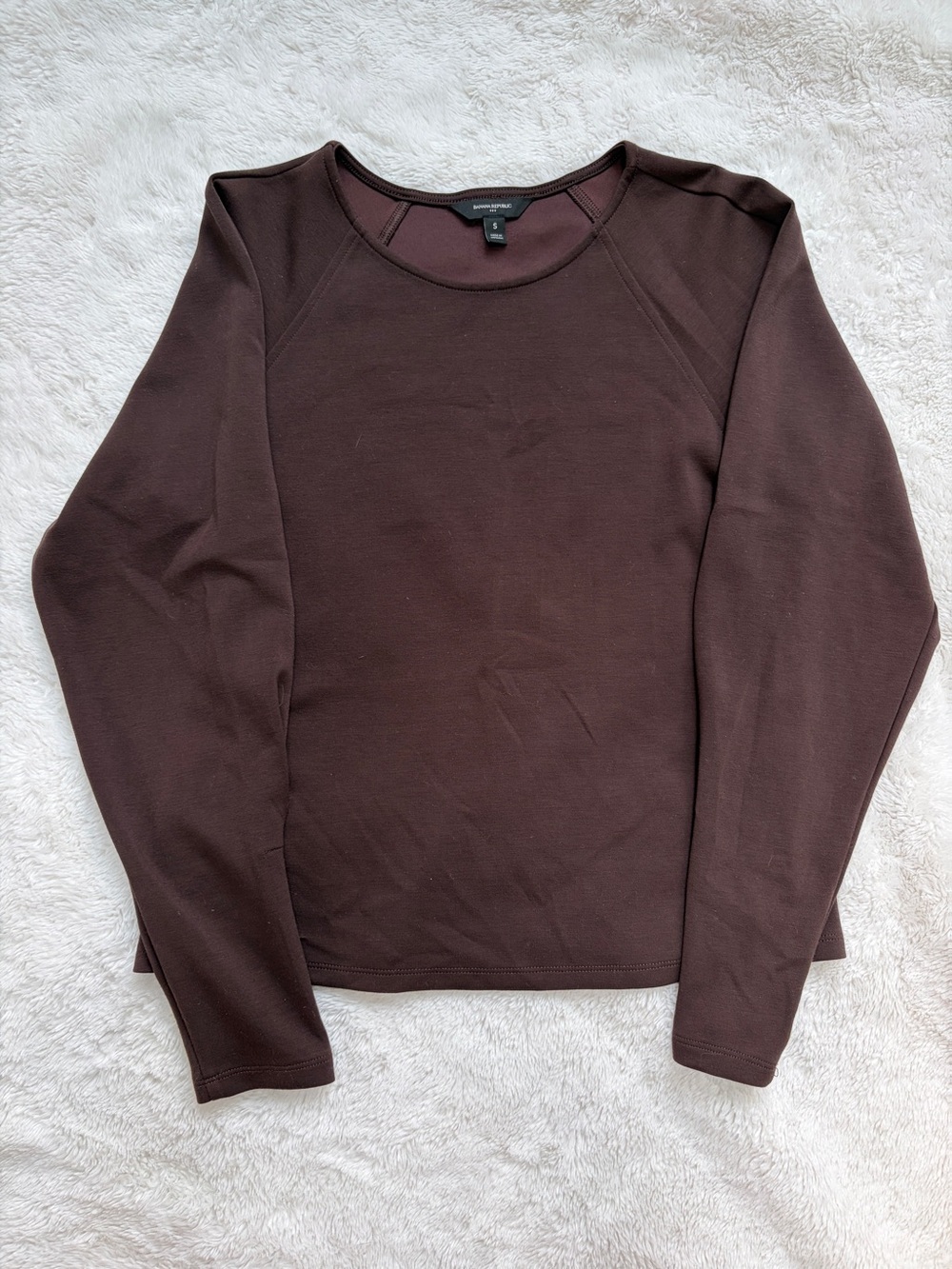 Banana Republic Dark Brown Crewneck Sweatshirt